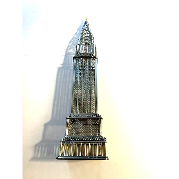 Doodle Destinations Eiffel Tower Big Ben Empire State Building 3 Pc Decor 12" - Picture 9 of 13